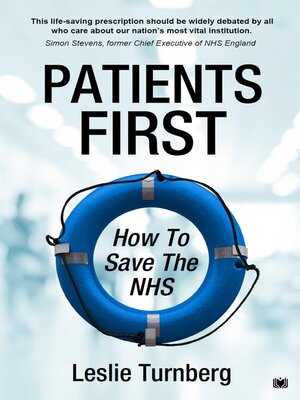 cover image of Patients First